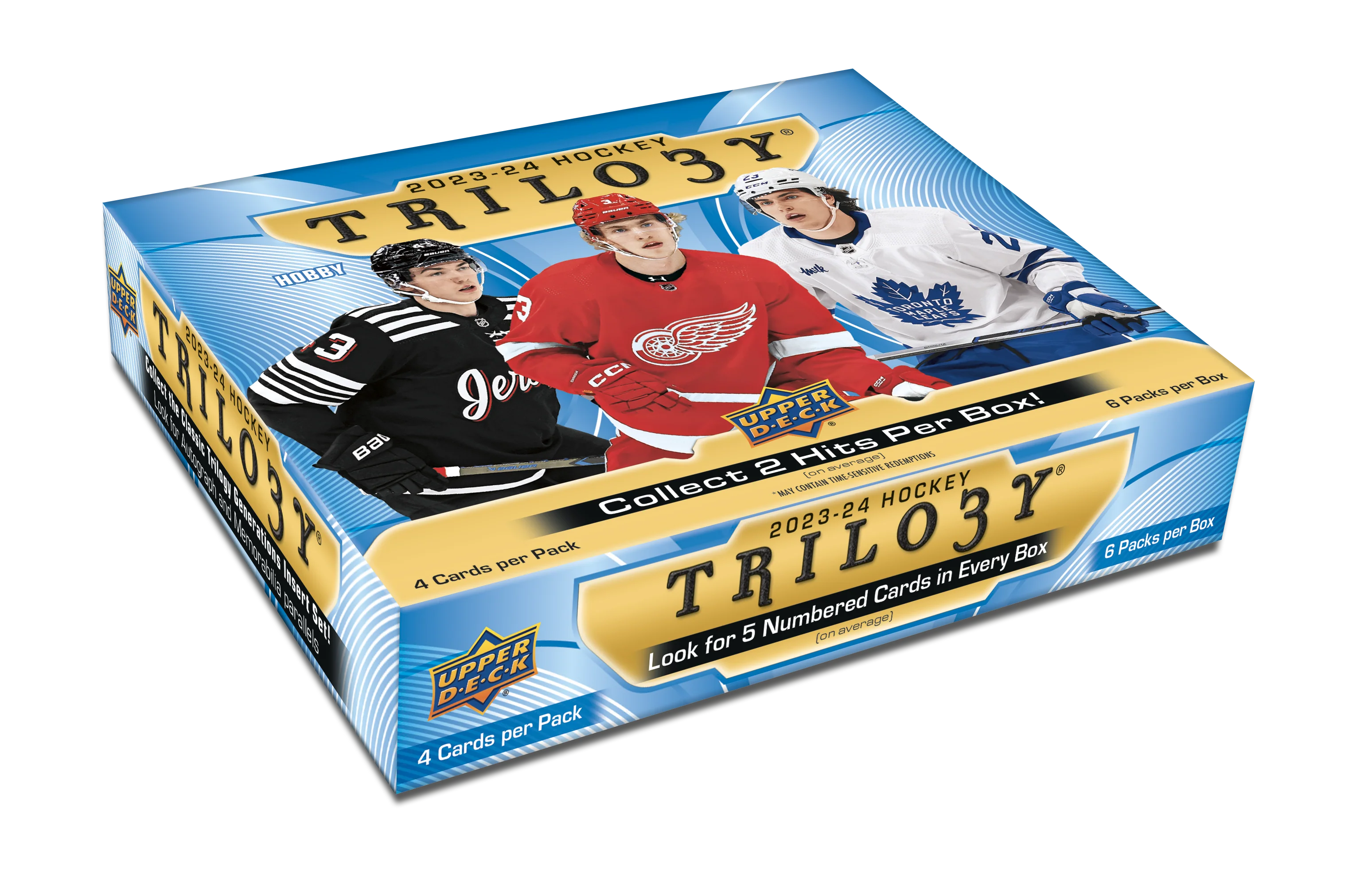 2023-24 Upper Deck Trilogy Hockey Hobby Box