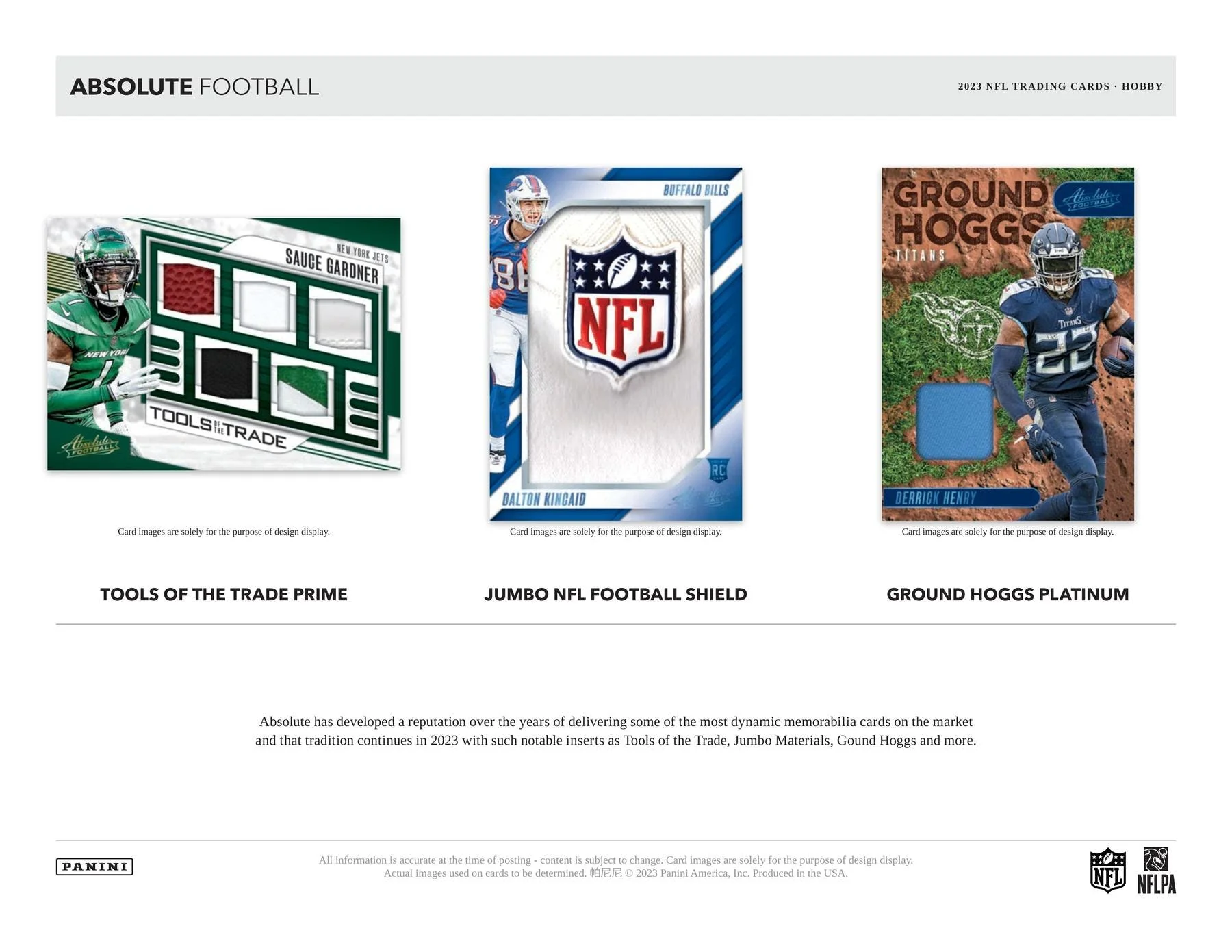 2023 Panini Absolute Football Hobby Box - Image 4
