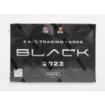 2023 Panini Black Football Hobby Box