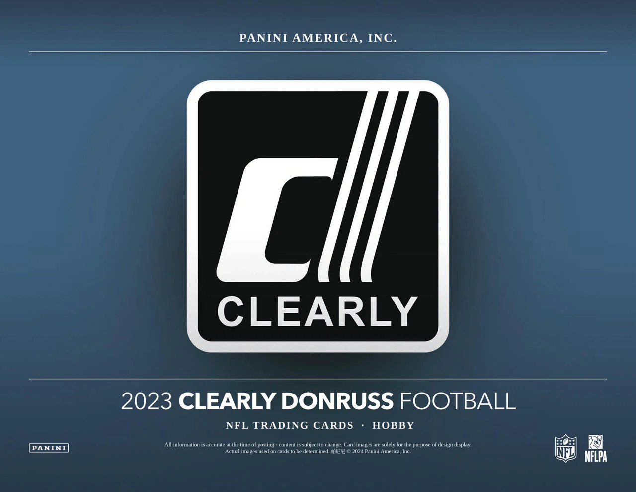 2023 Panini Clearly Donruss Football Hobby Box - Image 2