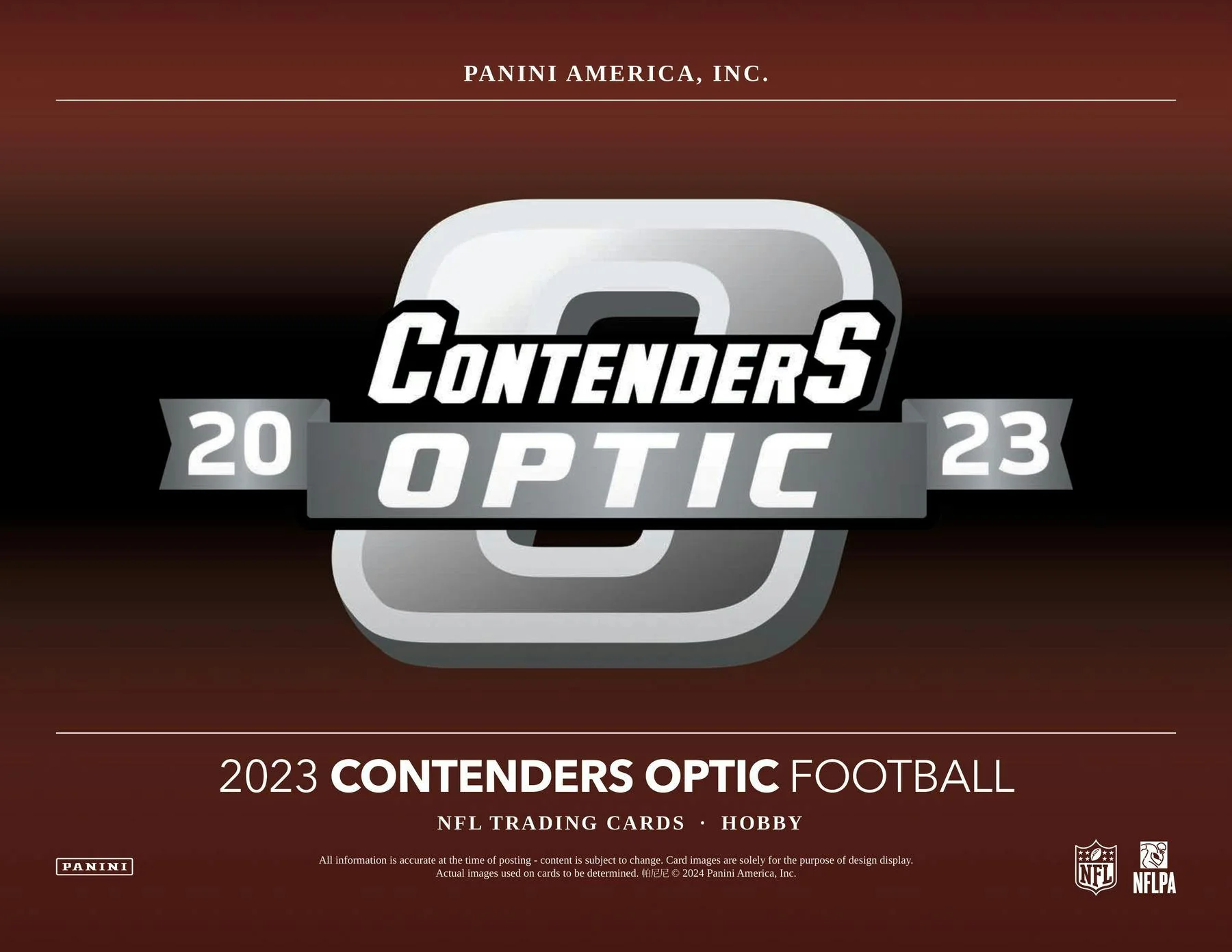 2023 Panini Contenders Optic Football Hobby Box - Image 3