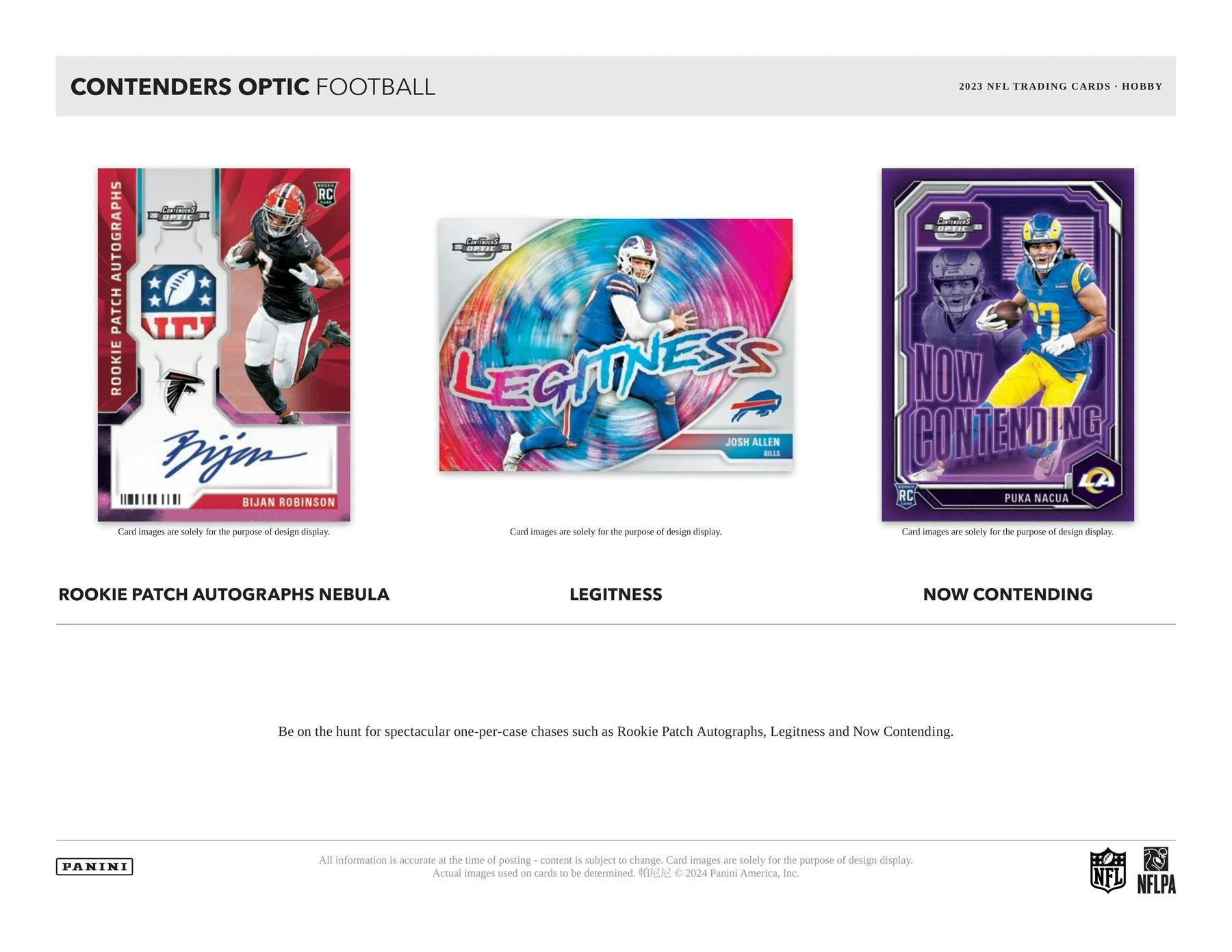 2023 Panini Contenders Optic Football Hobby Box - Image 6