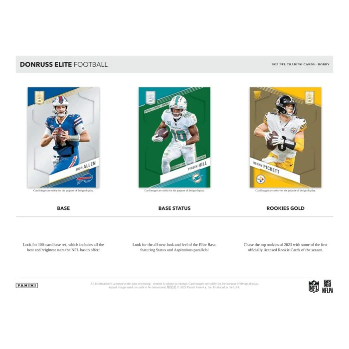 2023 Panini Donruss Elite Football Hobby Box - Image 2