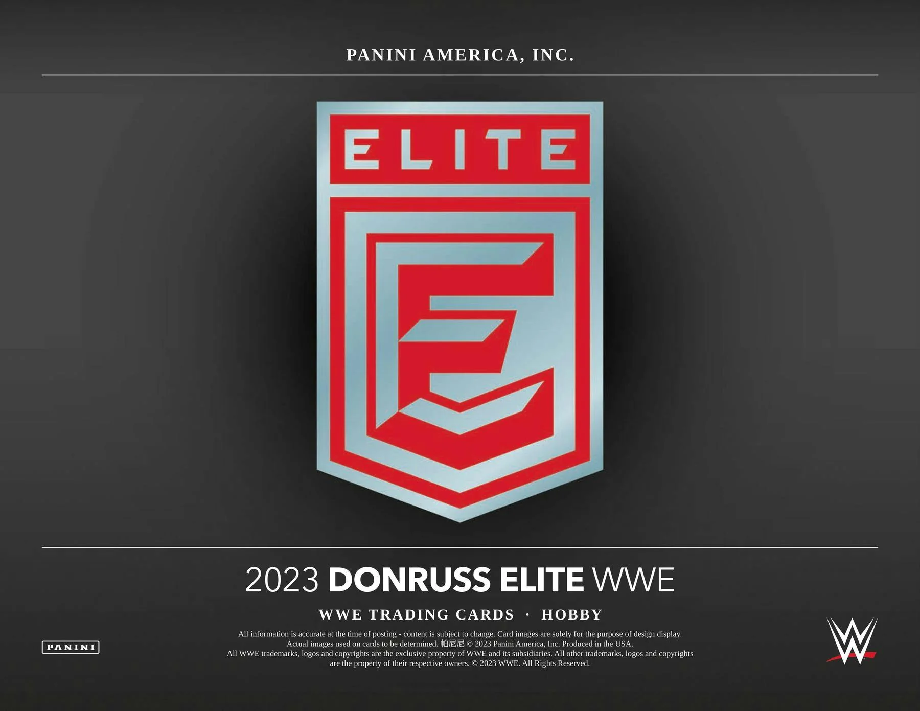 2023 Panini Donruss Elite WWE Wrestling Hobby Box - Image 3