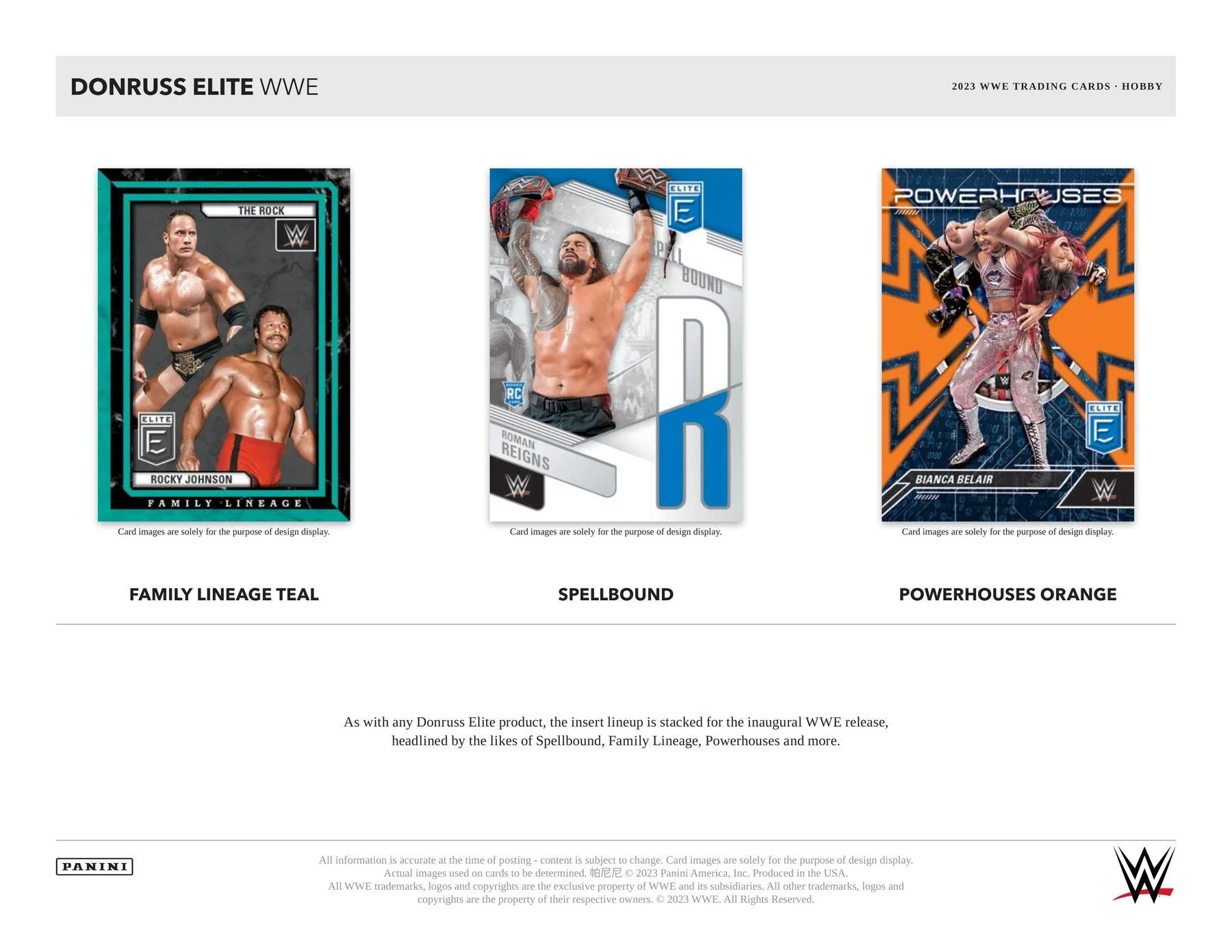 2023 Panini Donruss Elite WWE Wrestling Hobby Box - Image 6