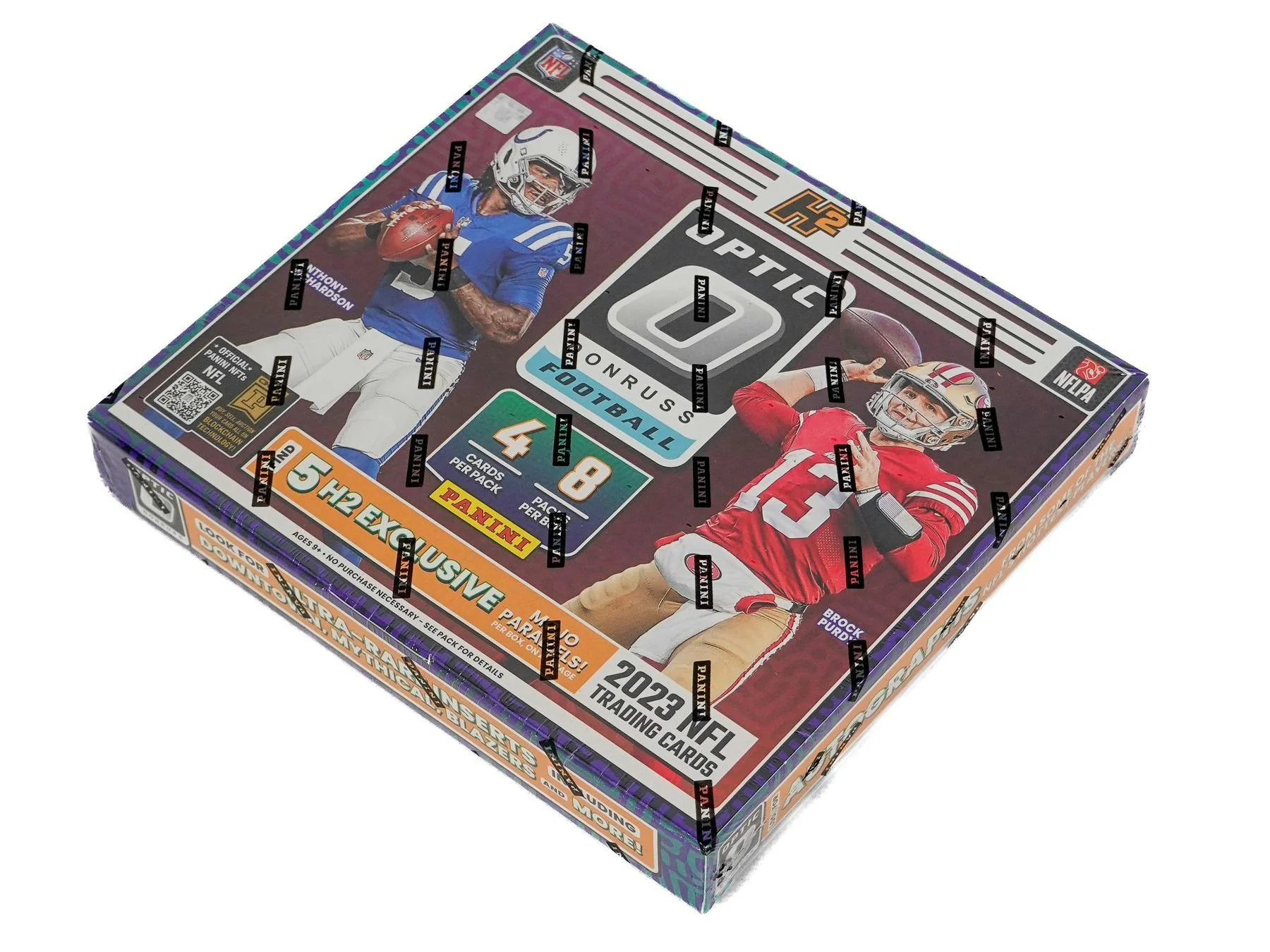 2023 Panini Donruss Optic H2 Football Hobby Sealed Box - Image 2