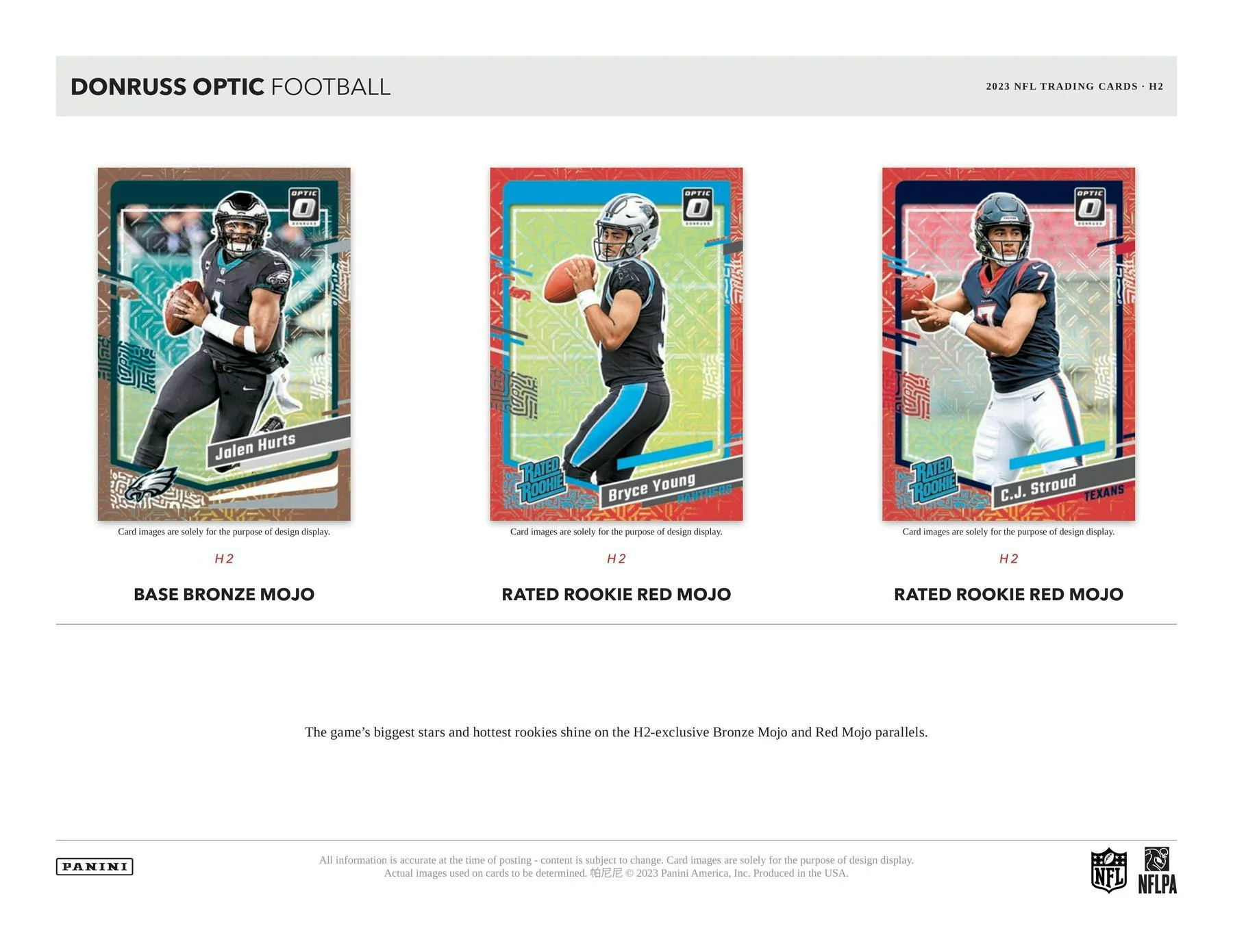 2023 Panini Donruss Optic H2 Football Hobby Sealed Box - Image 4