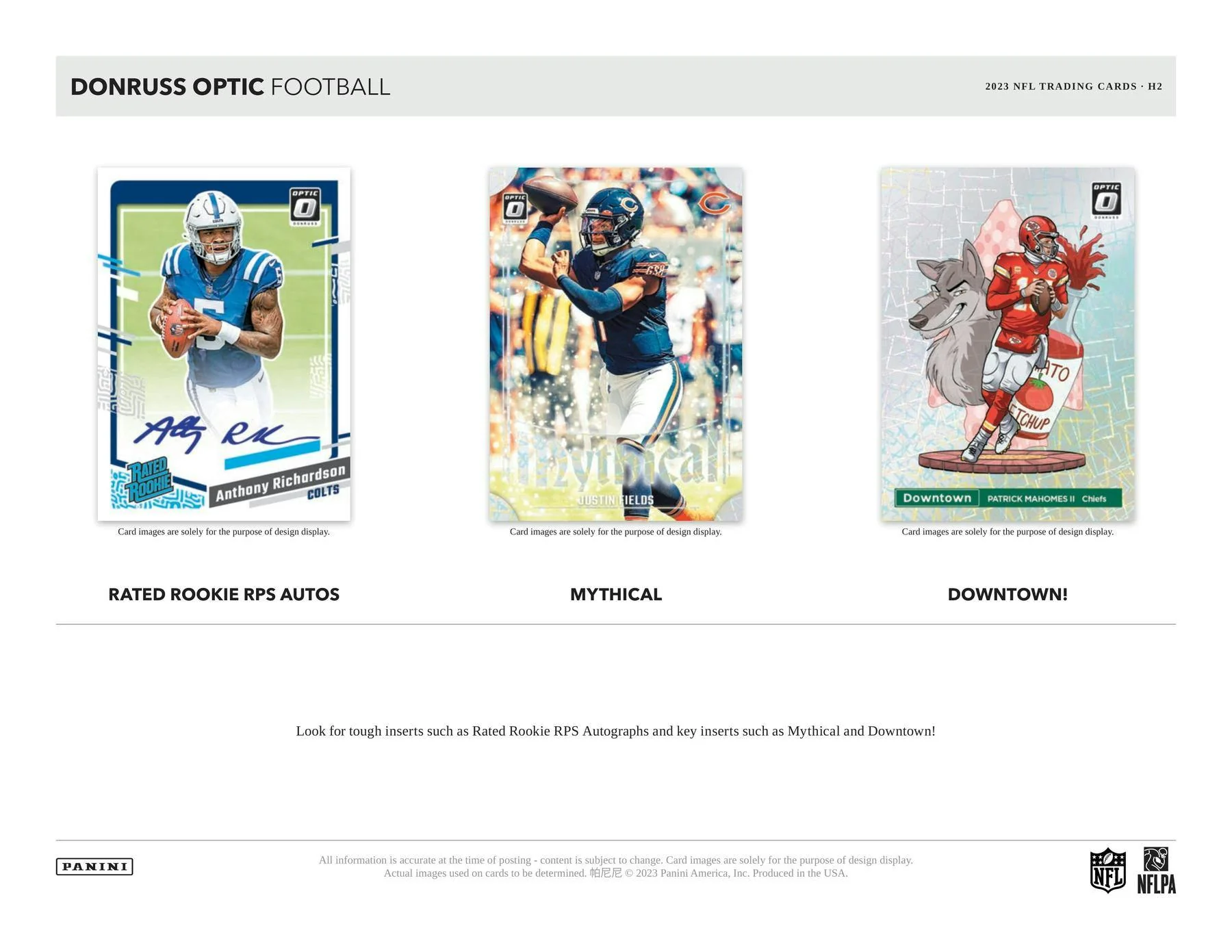 2023 Panini Donruss Optic H2 Football Hobby Sealed Box - Image 5