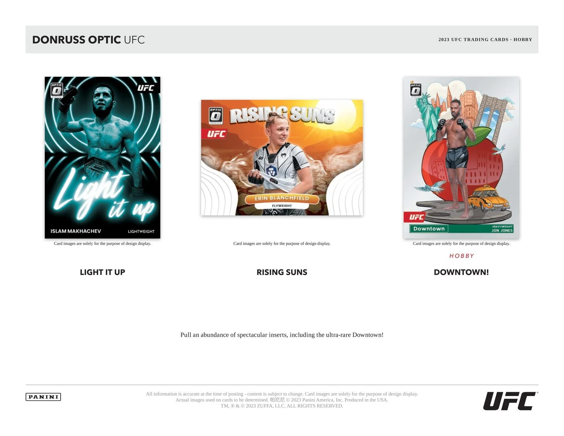 2023 Panini Donruss Optic UFC Hobby Box - Image 5