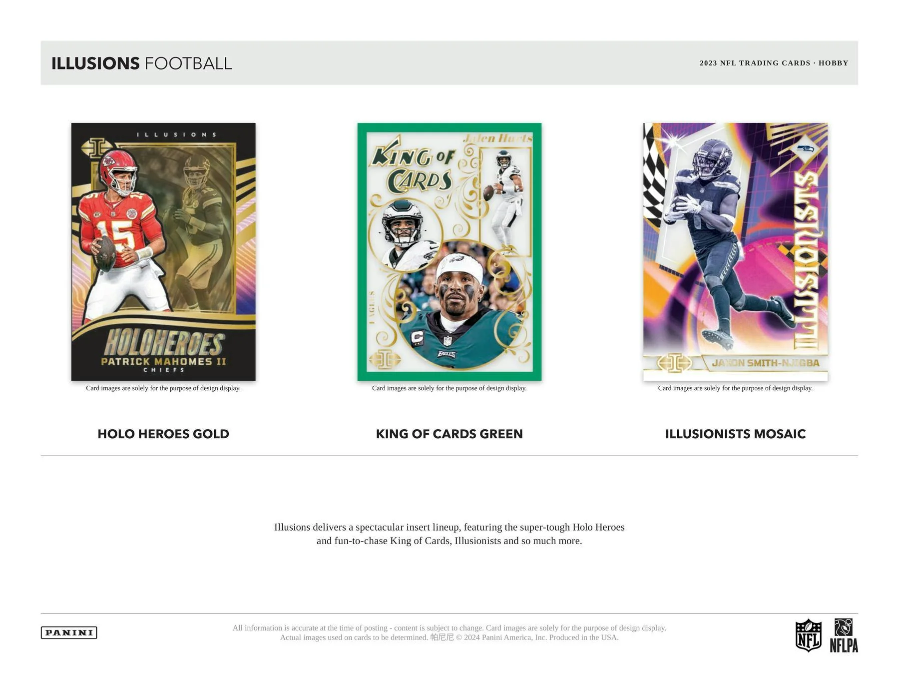 2023 Panini Illusions Football Hobby Box - Image 5