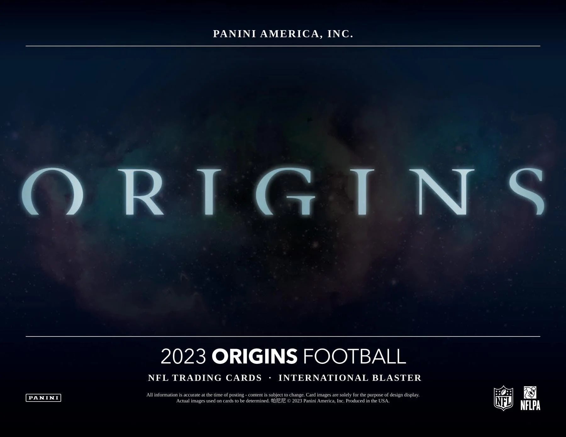 2023 Panini Origins Football International Blaster Box - Image 2