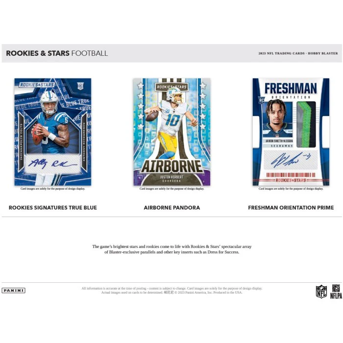 2023 Panini Rookies & Stars Football Hobby Blaster Box - Image 4