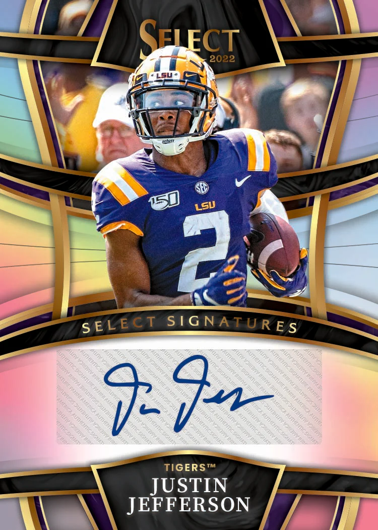 2023 Panini Select Draft Picks Collegiate Football Hobby Box - Image 3
