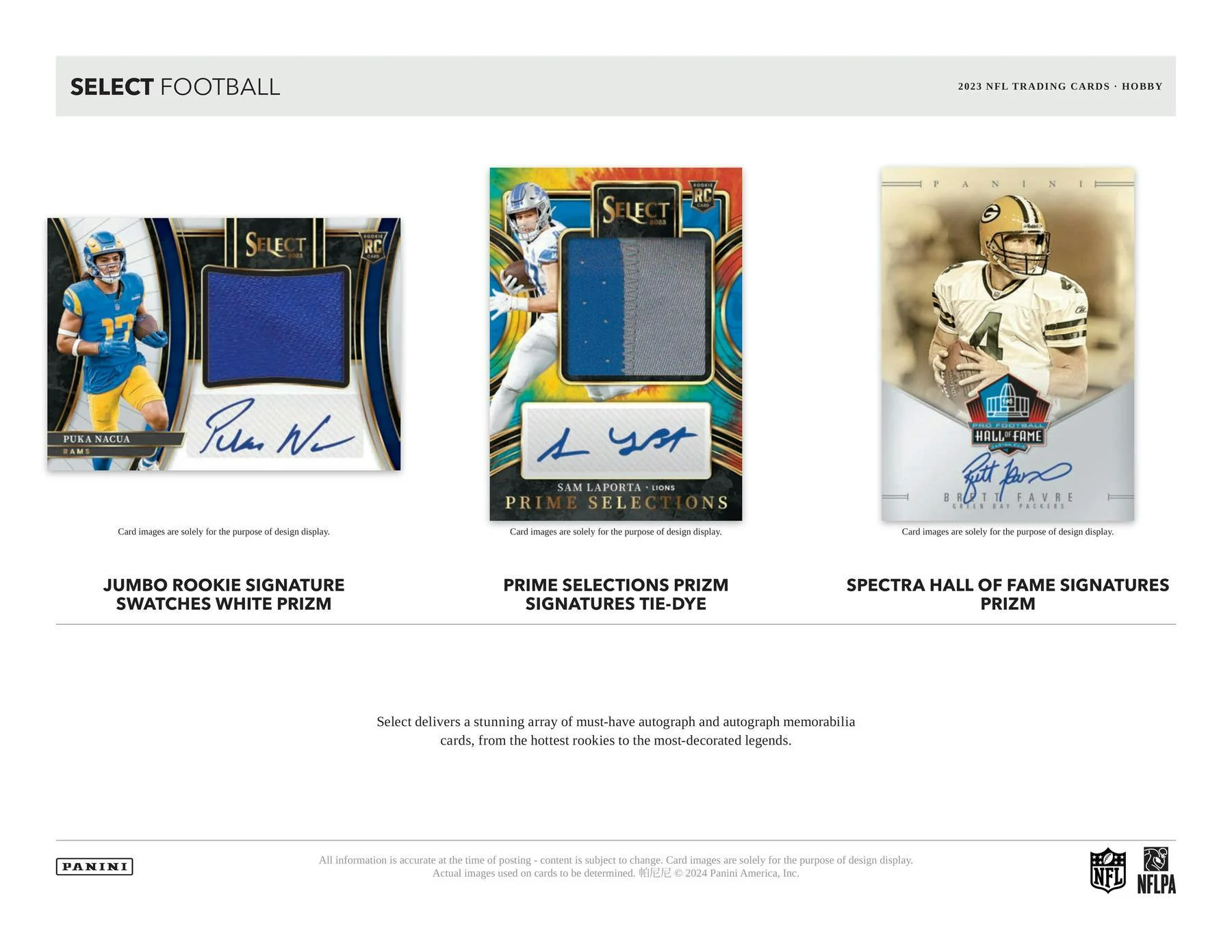 2023 Panini Select Football Hobby Box - Image 5