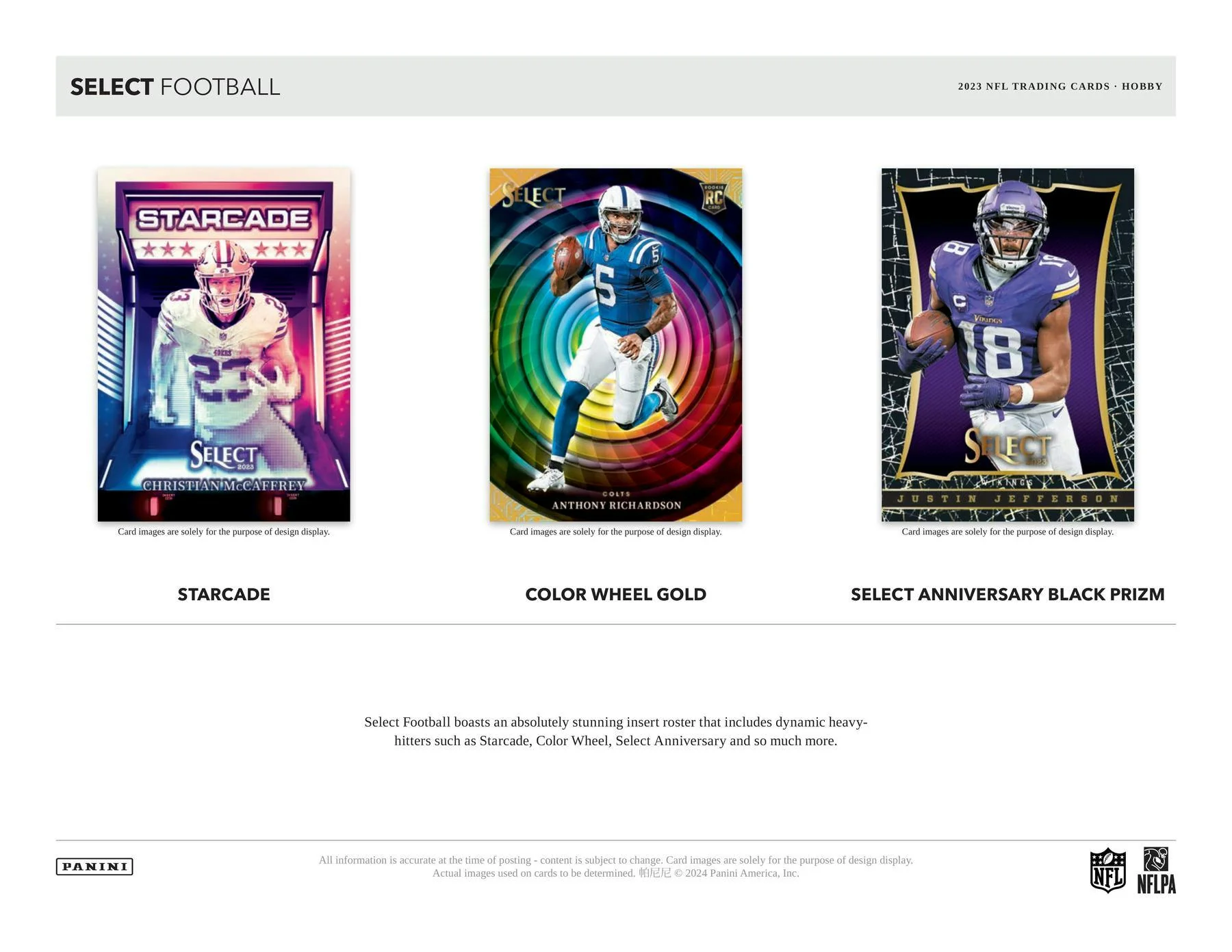 2023 Panini Select Football Hobby Box - Image 6