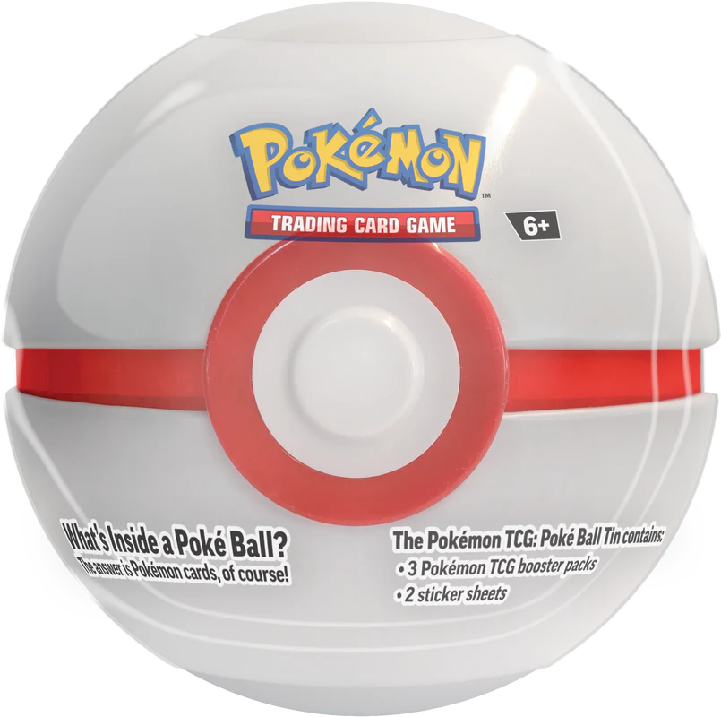 2023 Pokemon Poke Ball Tin Case Q3 (6 Poke Balls) - Image 3