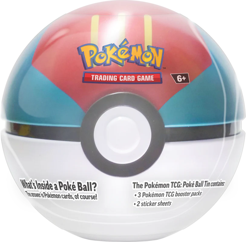 2023 Pokemon Poke Ball Tin Case Q3 (6 Poke Balls) - Image 4