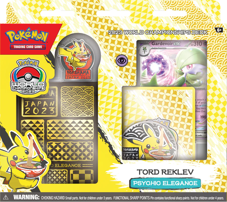 2023 Pokemon World Championship Deck (Set of 4) - Image 4