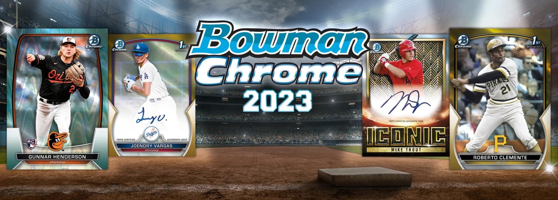 2023 Topps Bowman Chrome Baseball Hobby Box - Image 2