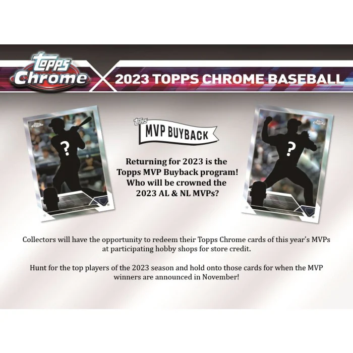 2023 Topps Chrome Baseball Hobby Box - Image 4