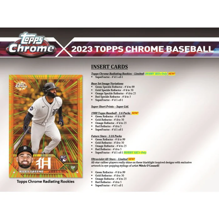 2023 Topps Chrome Baseball Hobby Box - Image 5