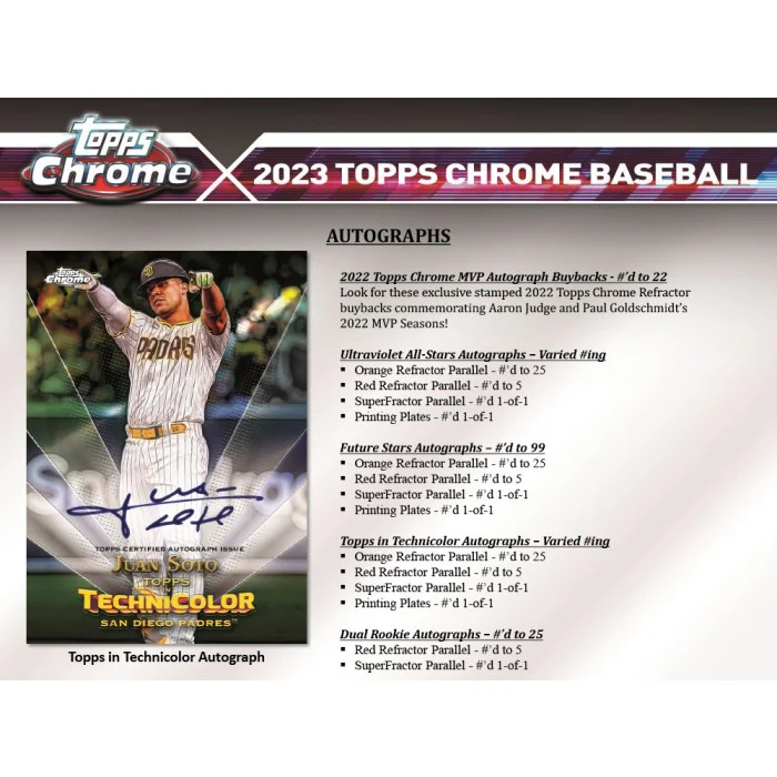2023 Topps Chrome Baseball Hobby Box - Image 8