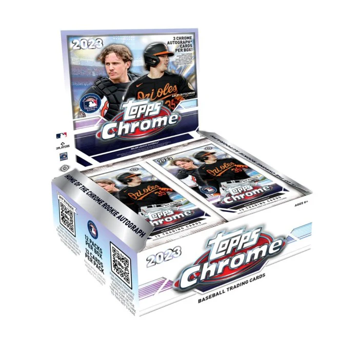 2023 Topps Chrome Baseball Hobby Jumbo Box