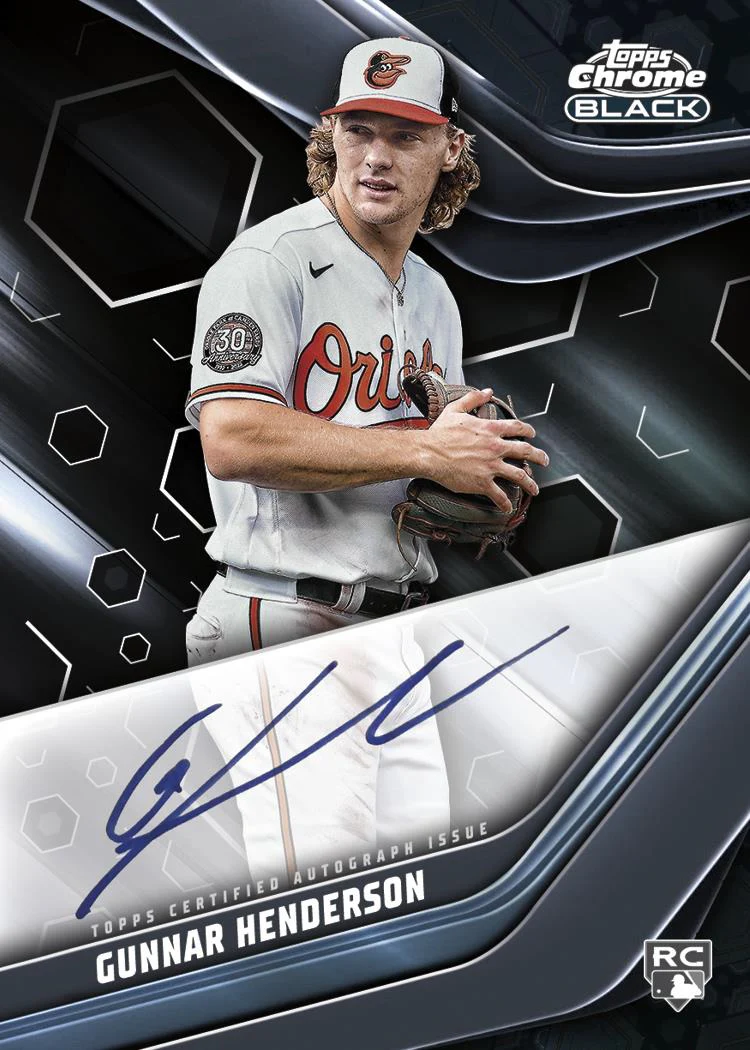 2023 Topps Chrome Black Baseball Hobby Box - Image 5
