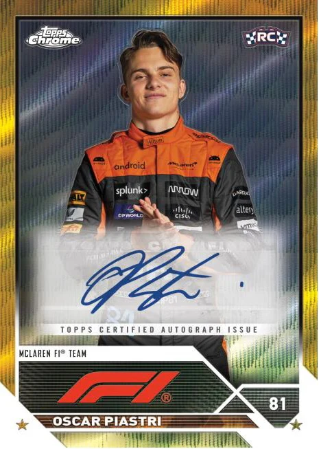 2023 Topps Chrome Formula 1 Racing Hobby Box - Image 5