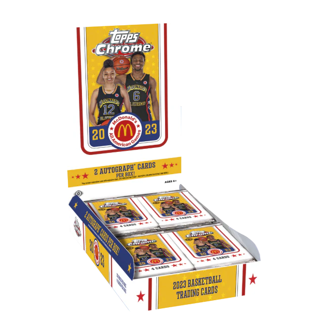 2023 Topps Chrome Mcdonald's All American Games Basketball Hobby Box