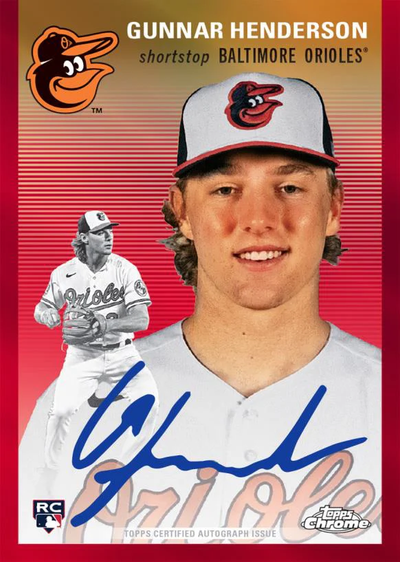 2023 Topps Chrome Platinum Anniversary Baseball Hobby Box - Image 2