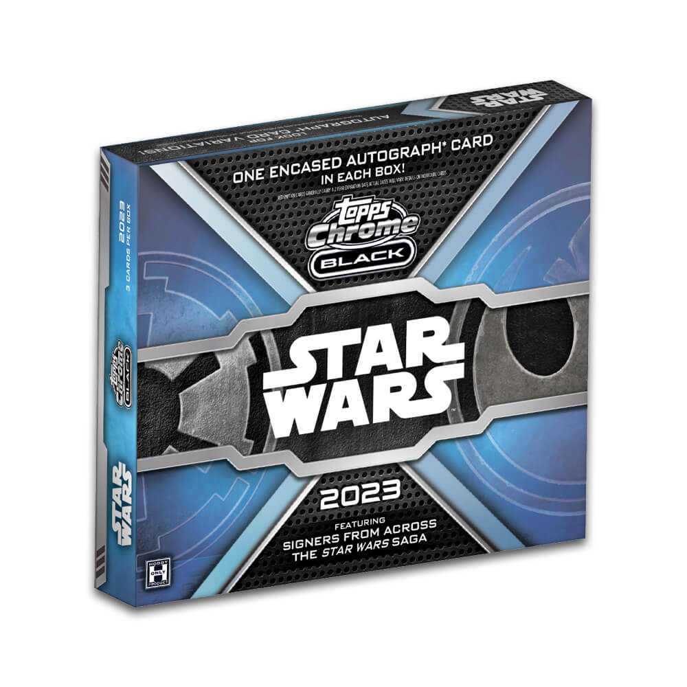 2023 Topps Chrome Star Wars Chrome Black Hobby Box
