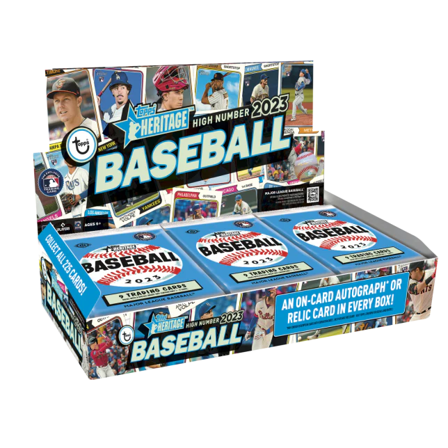 2023 Topps Heritage High Number Baseball Hobby Box
