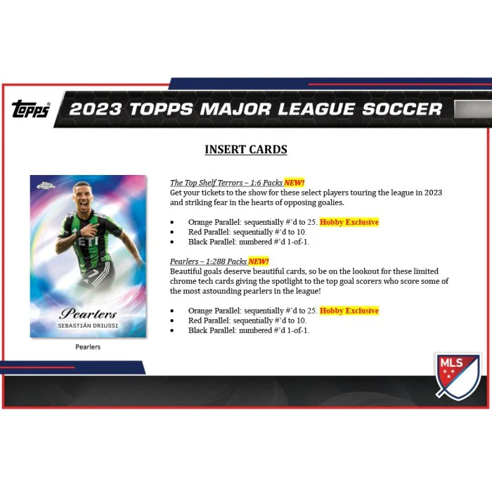 2023 Topps MLS Major League Soccer Hobby Box - Image 6