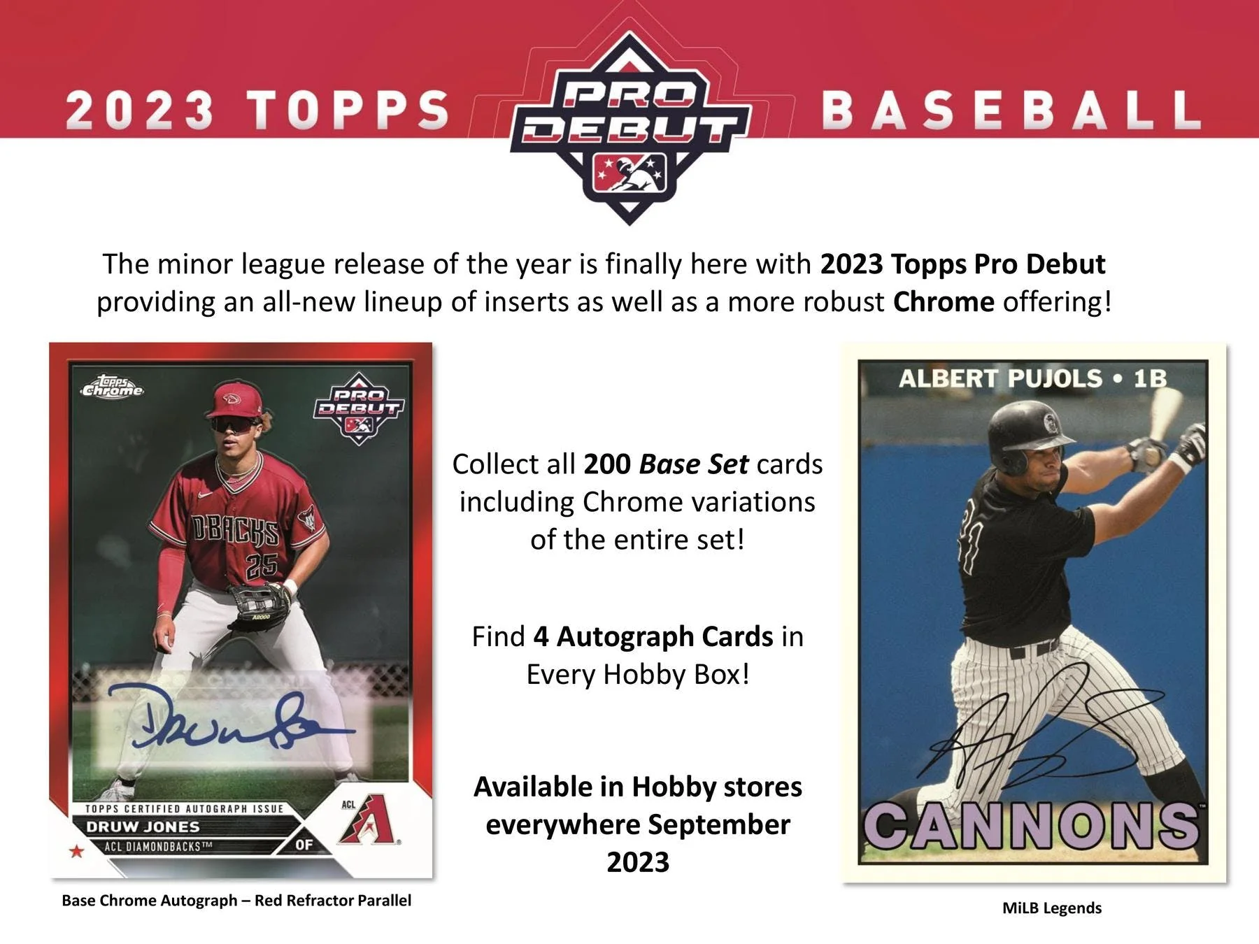 2023 Topps Pro Debut Baseball Hobby Box - Image 2