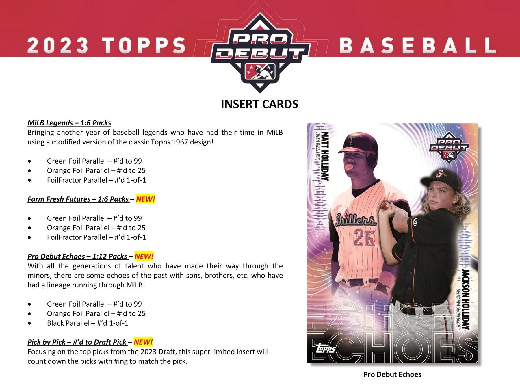 2023 Topps Pro Debut Baseball Hobby Box - Image 4