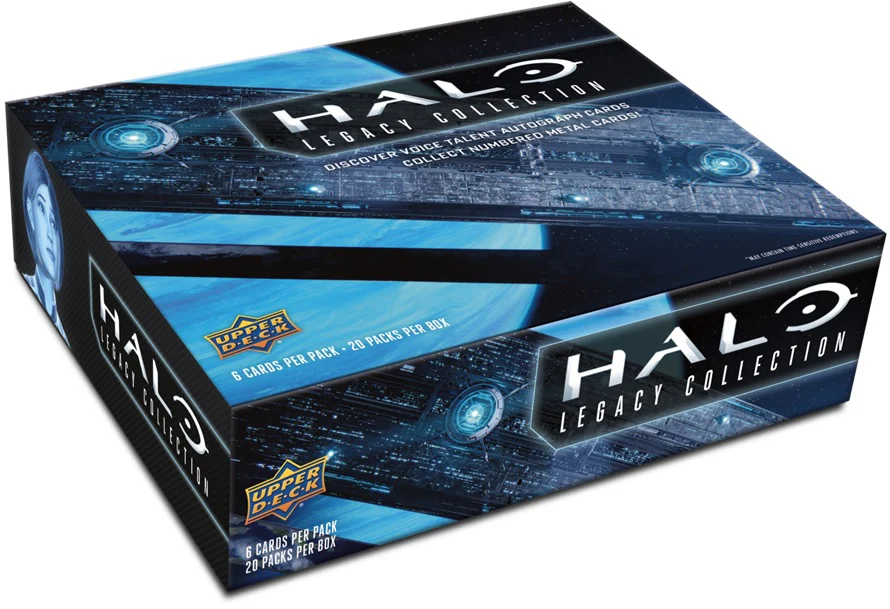 2023 Upper Deck Halo Legacy Trading Cards Hobby Box