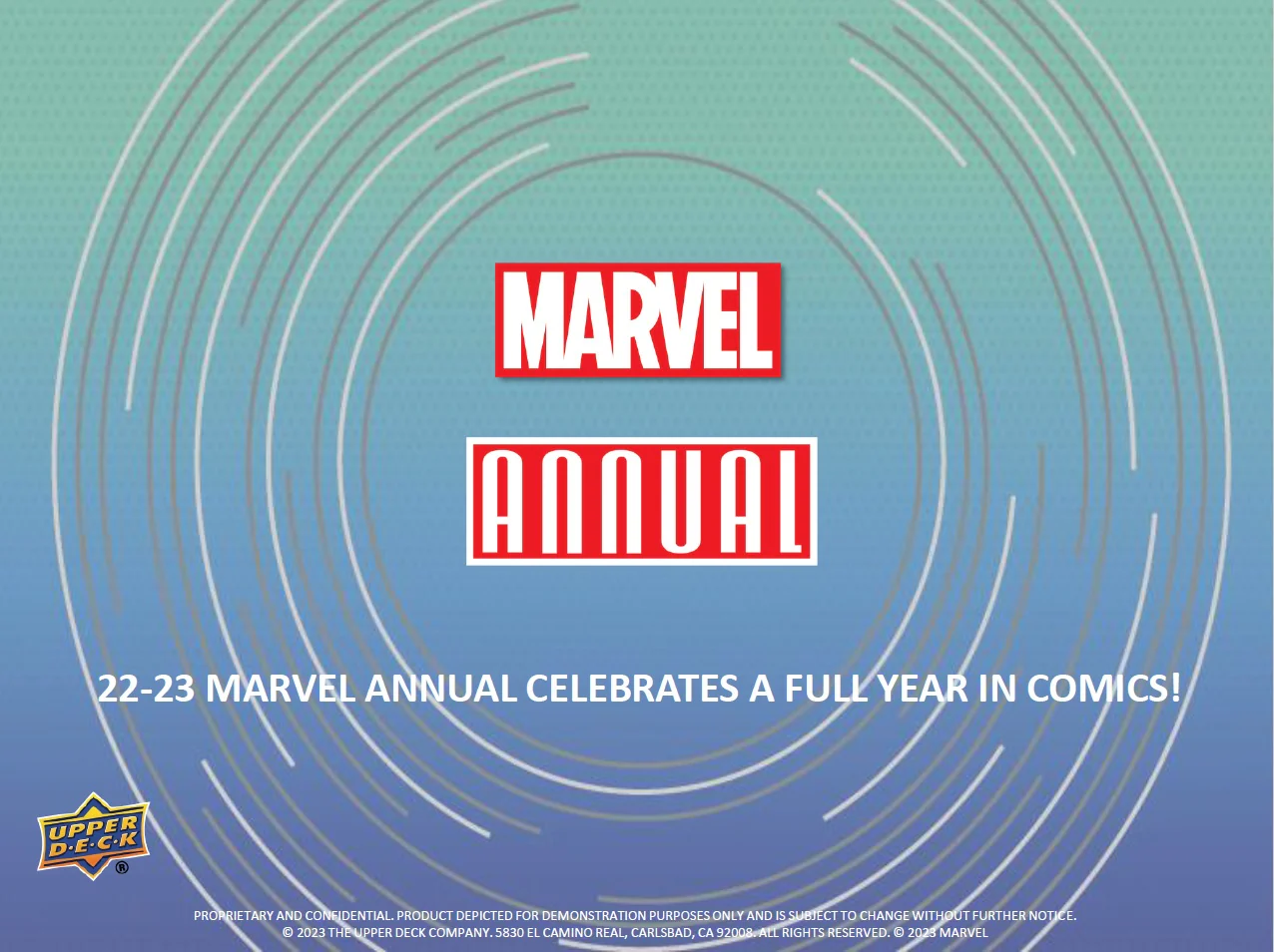 2023 Upper Deck Marvel Annual Hobby Box - Image 2