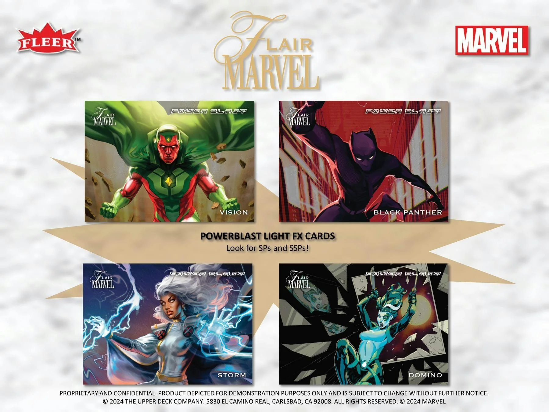 2023 Upper Deck Marvel Flair Hobby Box - Image 2