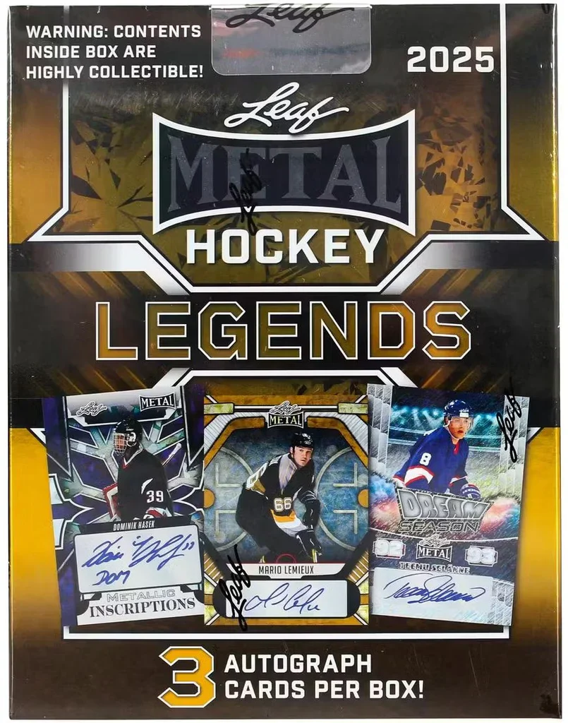 2024-25 Leaf Metal Hockey Legends Hobby Box