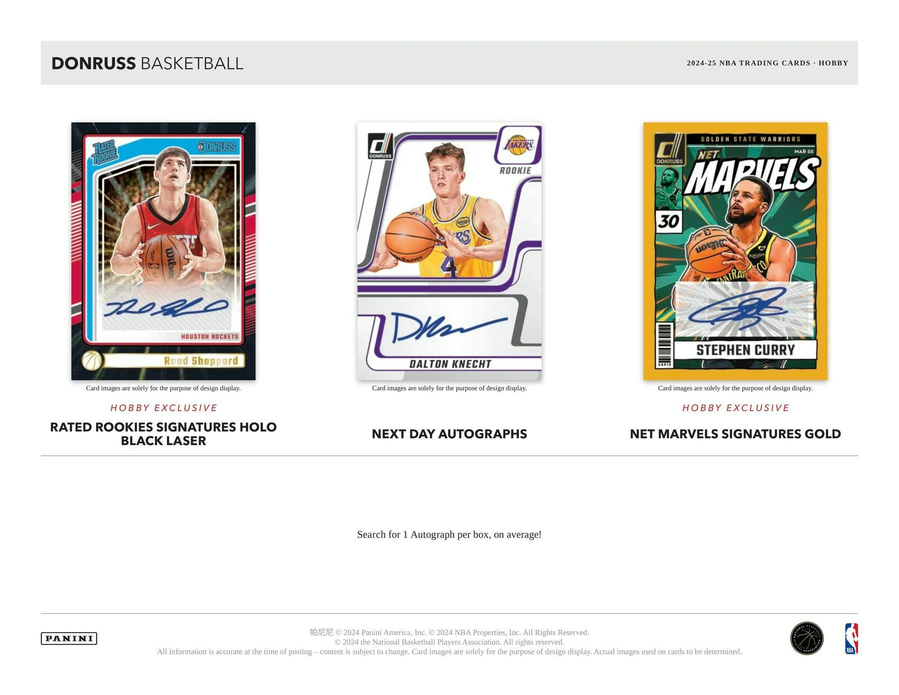 2024-25 Panini Donruss Basketball Hobby Box - Image 4