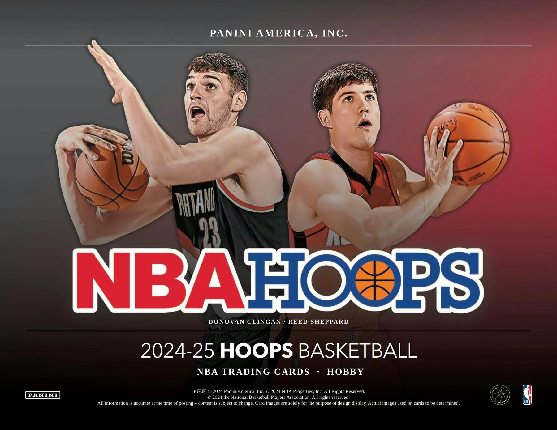 2024-25 NBA Panini Hoops Basketball Hobby Box - Image 3