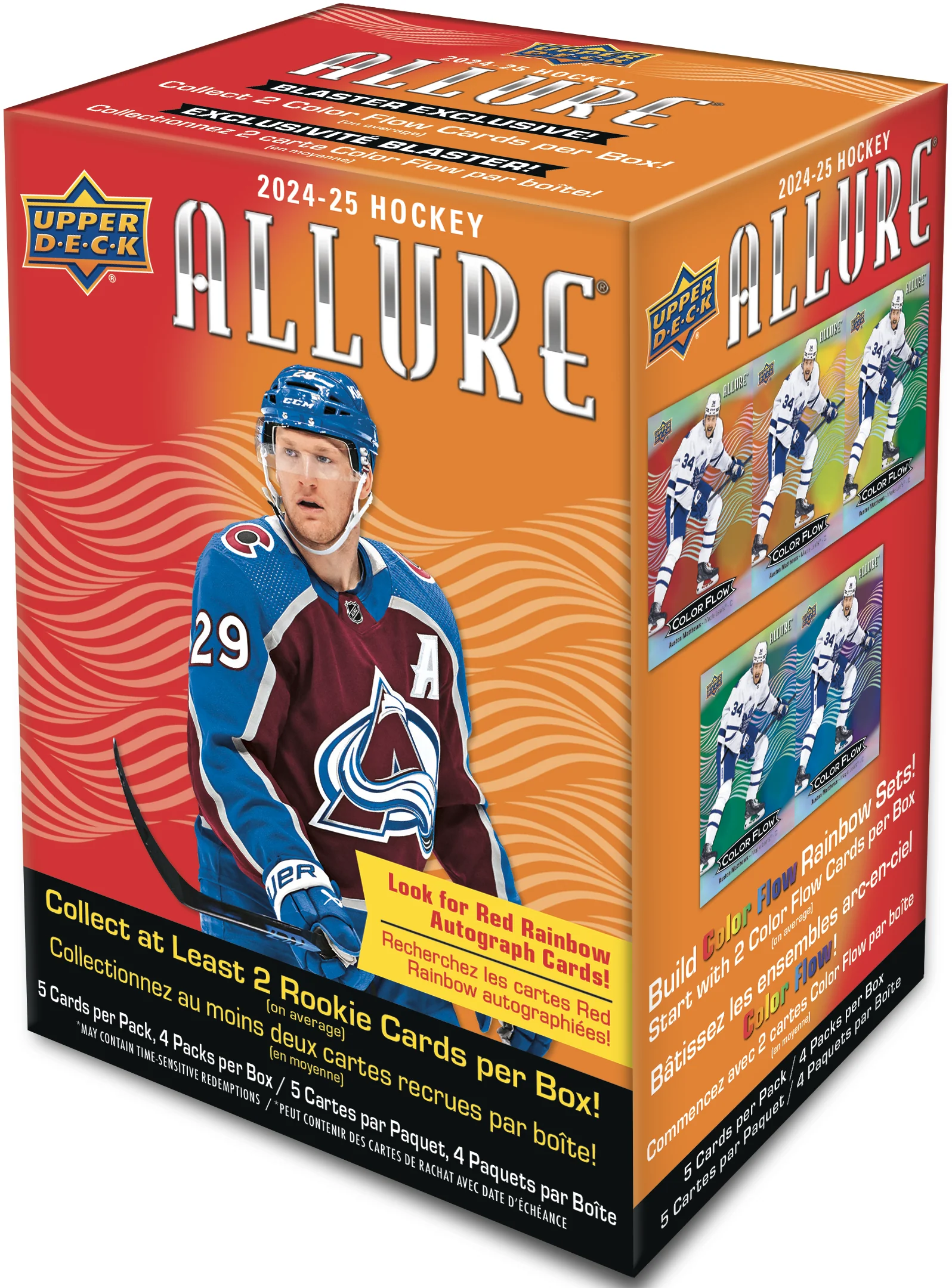 2024-25 Upper Deck Allure Hockey Blaster Case (Case of 20 Boxes)