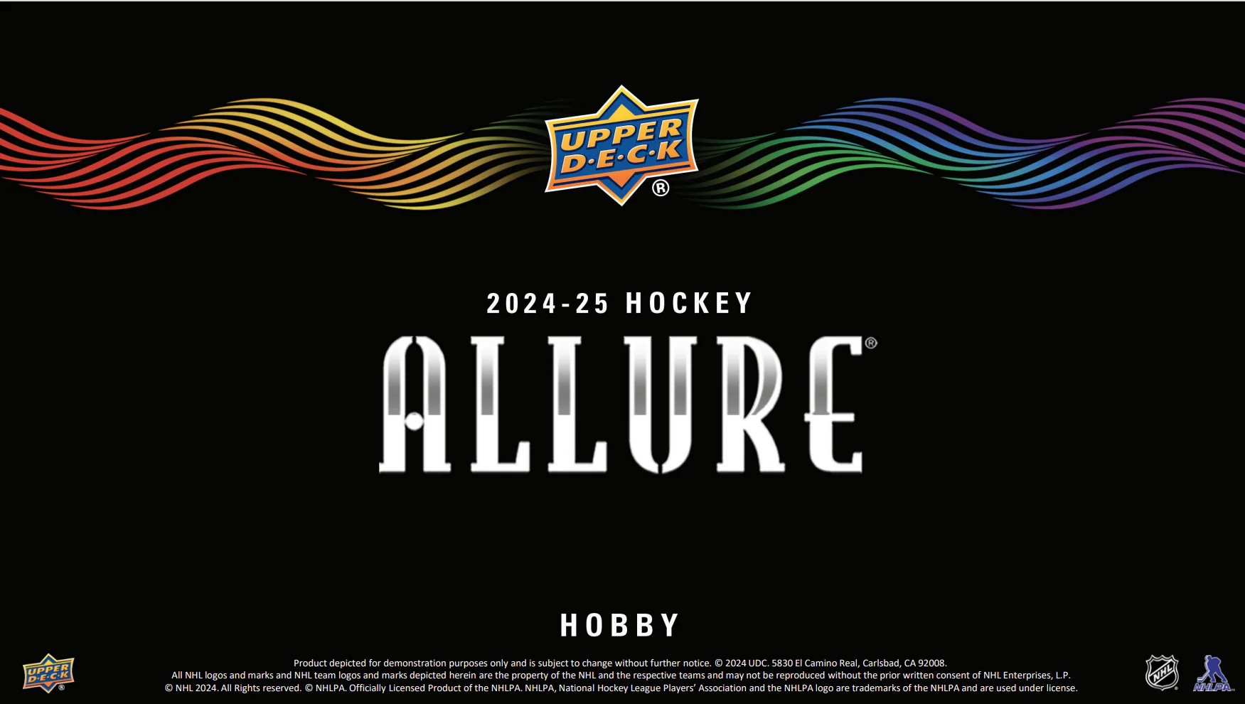 2024-25 Upper Deck Allure Hockey Hobby Box - Image 3