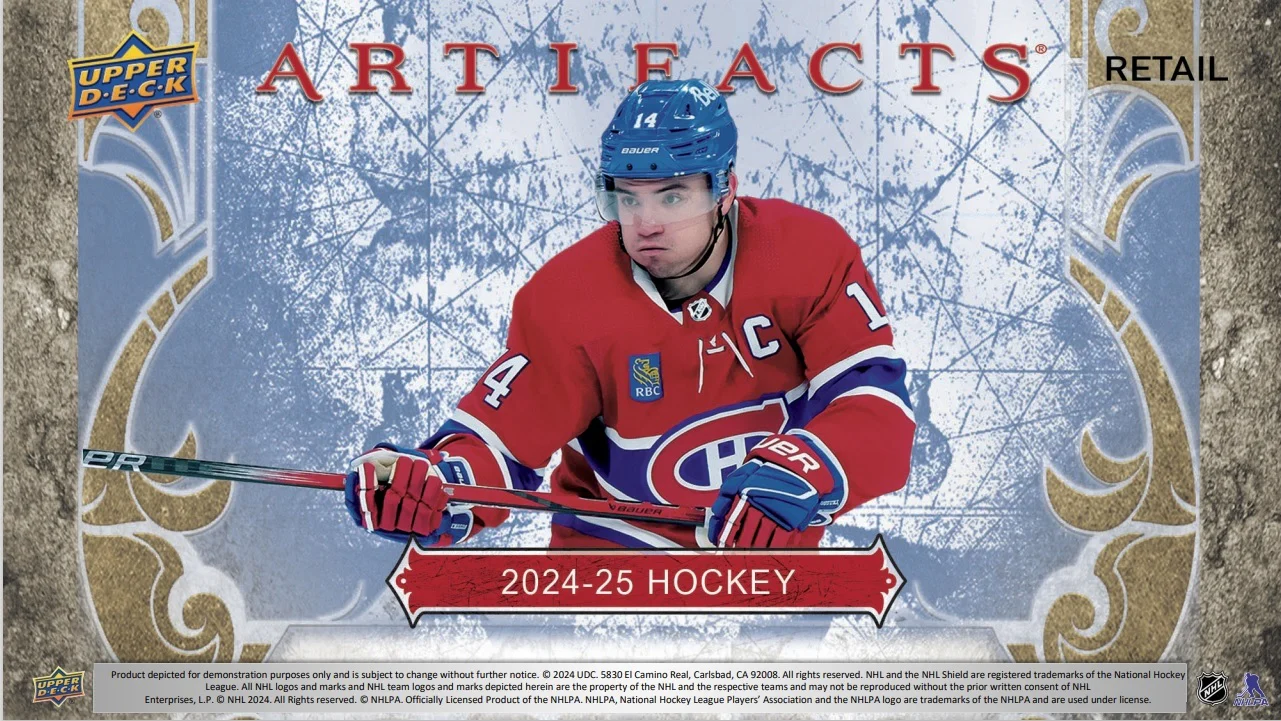 2024-25 Upper Deck Artifacts Hockey Blaster Box - Image 2