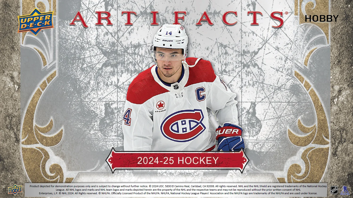2024-25 Upper Deck Artifacts Hockey Hobby Box Master Case (Case of 20 Boxes)