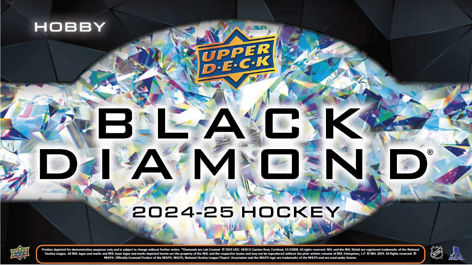 2024-25 Upper Deck Black Diamond Hockey Hobby Box - Image 8