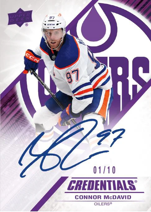 2024-25 Upper Deck Credentials Hockey Hobby Box - Image 3