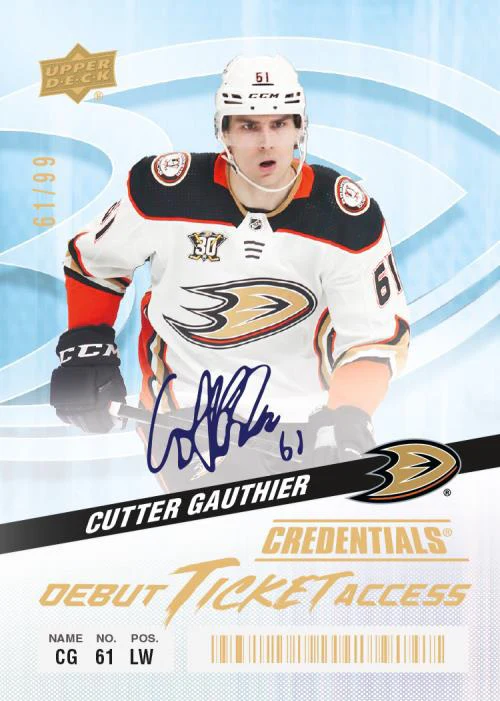 2024-25 Upper Deck Credentials Hockey Hobby Box - Image 4