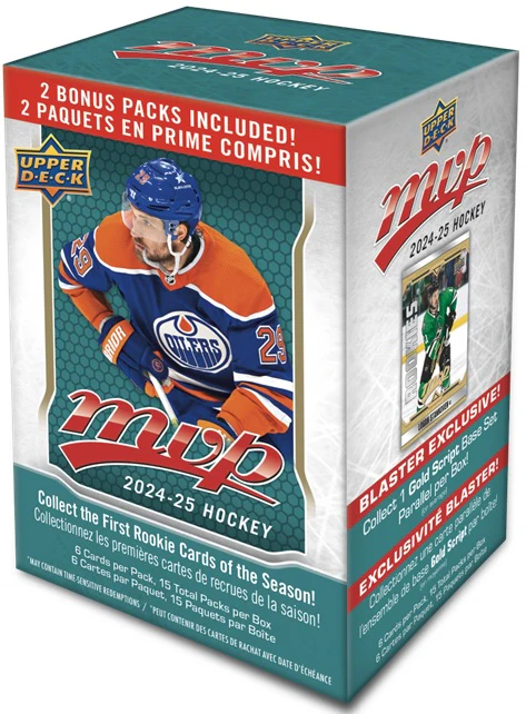 2024-25 Upper Deck MVP Hockey Blaster Box (Case of 20 Boxes)